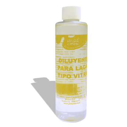 Diluyente para lacas tipo vitral